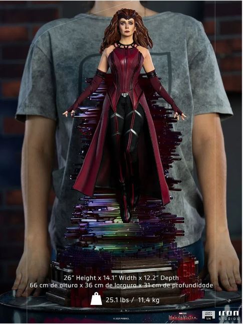 IRON STUDIO SCARLET WITCH - WANDAVISION - LEGACY REPLICA 1:4