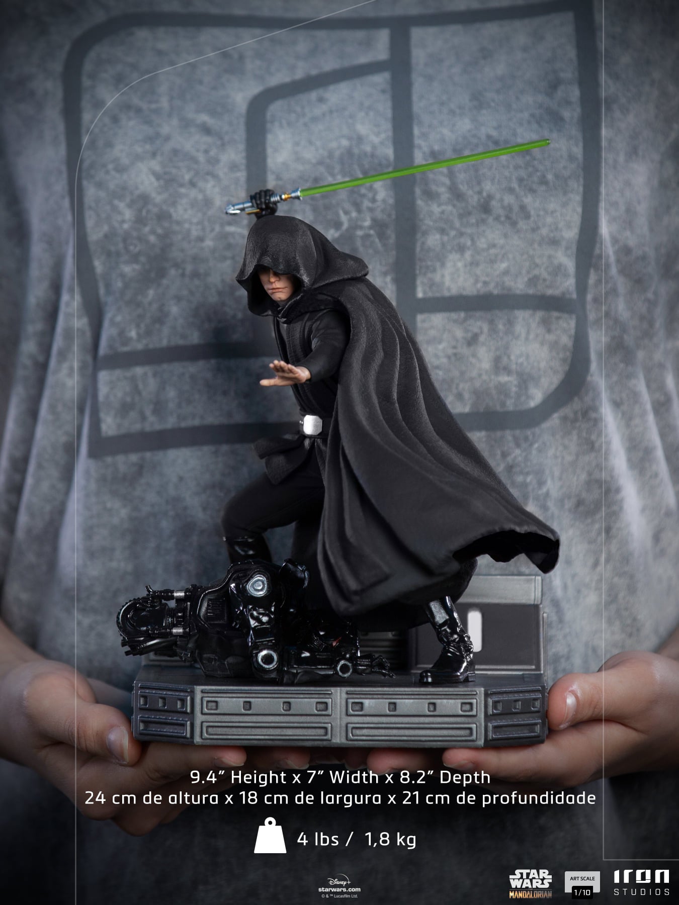 IRON STUDIOS - LUKE SKYWALKER BDS ART SCALE COMBAT VERSION