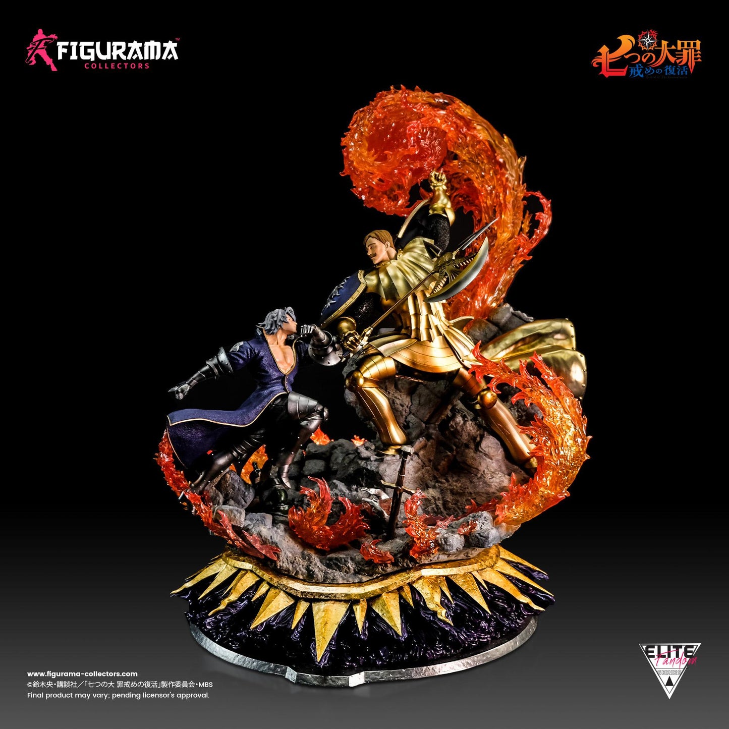 Figurama Collectors - Escanor Vs Estarossa (7 Deadly Sins)