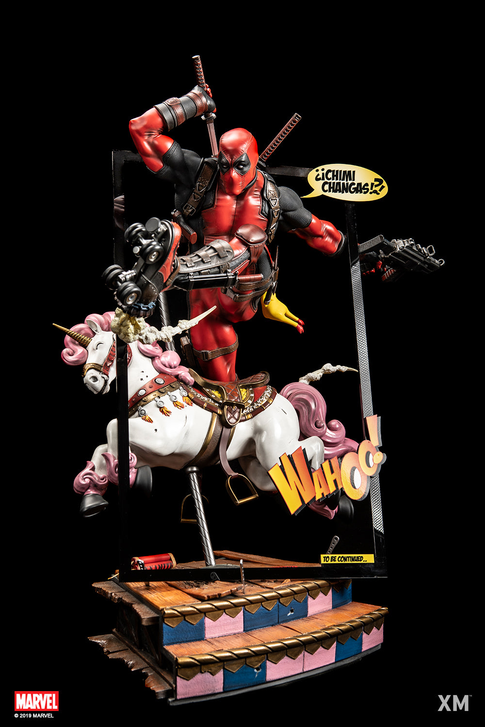 XM STUDIOS - DEADPOOL B (Polystone)(MARVEL)