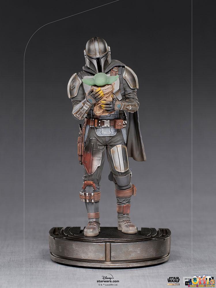 IRON STUDIOS - THE MANDALORIAN AND GORU ART SCALE