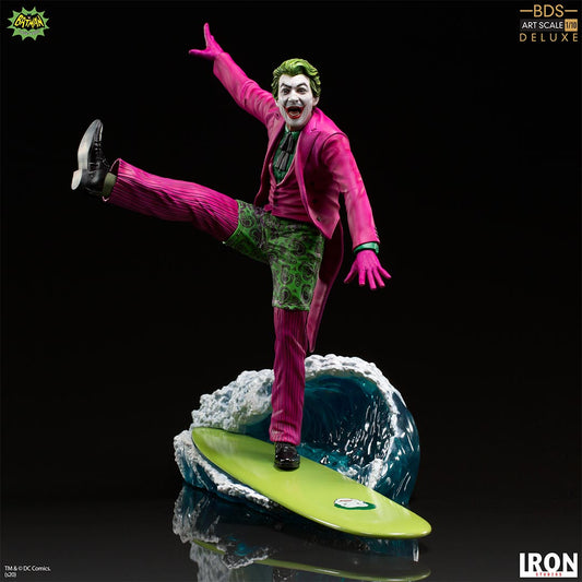 IRON STUDIO - THE JOKER DELUXE BDS ART SCALE - BATMAN 66 (Polystone)(DC)