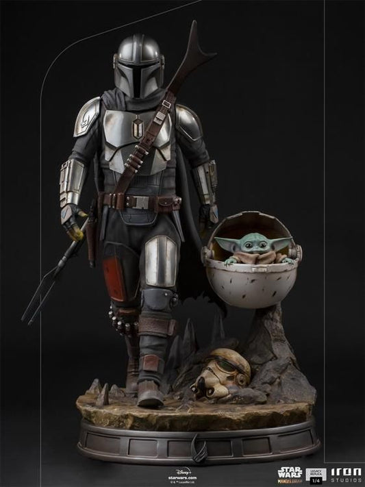 IRON STUDIO - THE MANDALORIAN AND CHILD OF PROPHECY (Polystone)(STAR WARS)