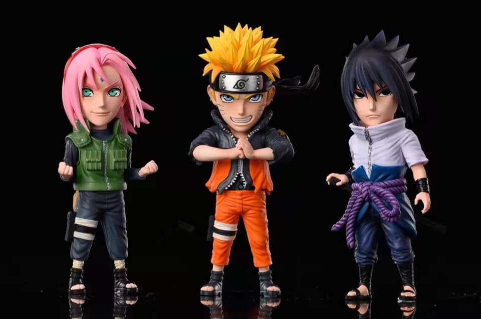 LEAGUE STUDIO - WCF TEAM 7 NARUTO, SASUKE AND SAKURA (WCF)(RESIN)