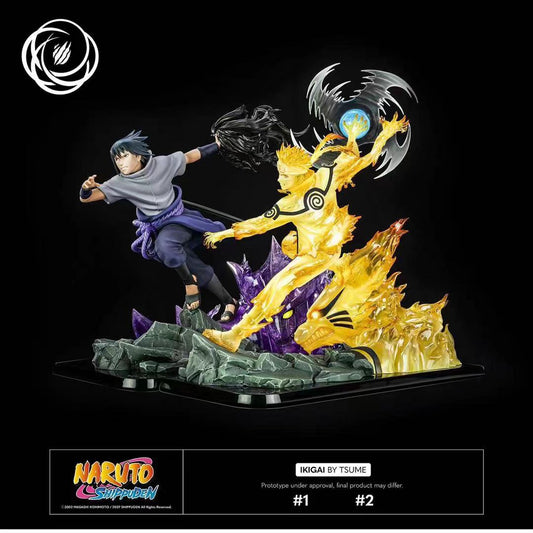 TSUME IKIGAI - NARUTO 4TH WAR - NARUTO AND SASUKE SET