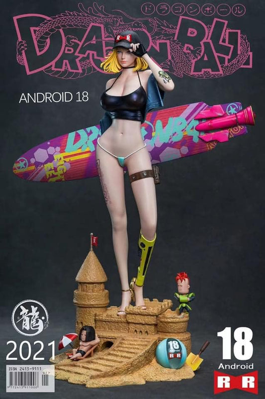 DRAGON STUDIO - ANDROID 18 VERSION A (DRAGON BALL)(RESIN)