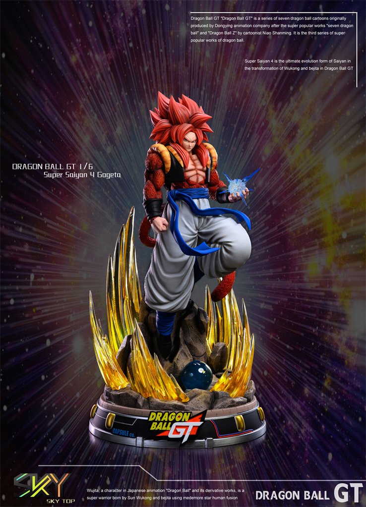 SKY TOP STUDIO - SUPER SAIYAN 4 GOGETA (Resin)(DRAGON BALL)