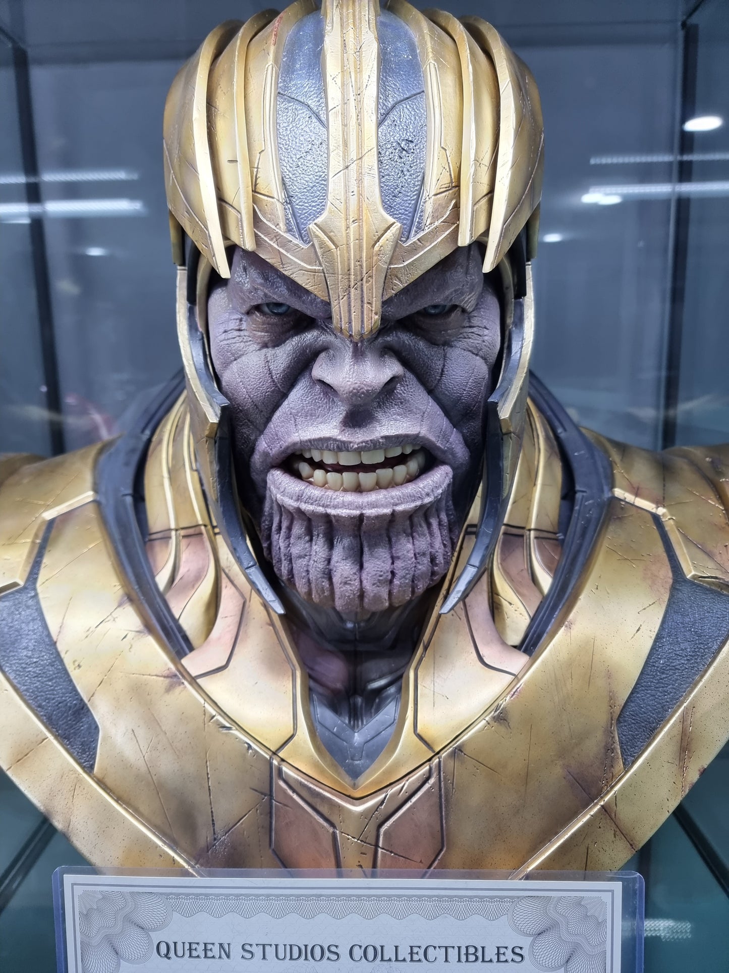 QUEEN STUDIO - THANOS ENDGAME HEAD BUST (Resin)(SILICON)