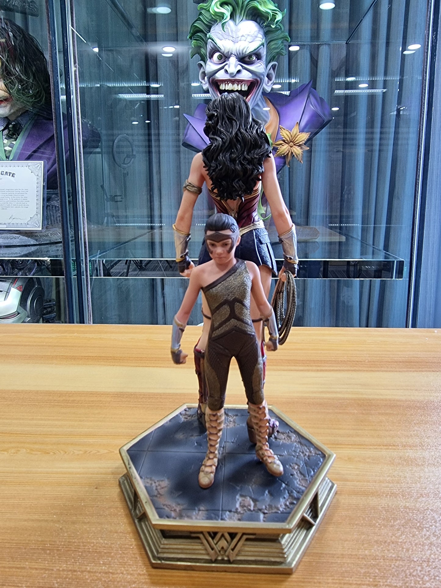 IRON STUDIO - WONDER WOMAN AND YOUNG DIANA DELUXE ART SCALE WW84 (Polystone)(DC)