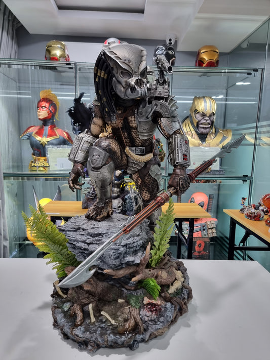 PRIME1STUDIO - BIG GAME PREDATOR JUNGLE HUNTER DELUXE VERSION (Polystone)