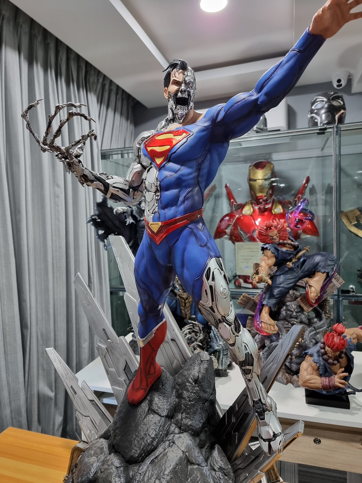 PRIME1STUDIO - SUPERMAN CYBORG EXCLUSIVE VERSION (Polystone)(DC)