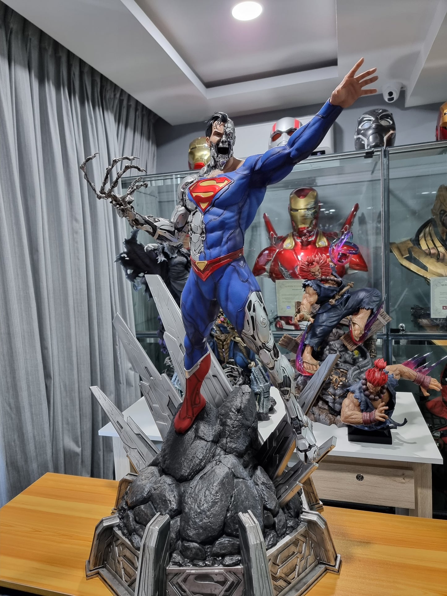 PRIME1STUDIO - SUPERMAN CYBORG EXCLUSIVE VERSION (Polystone)(DC)