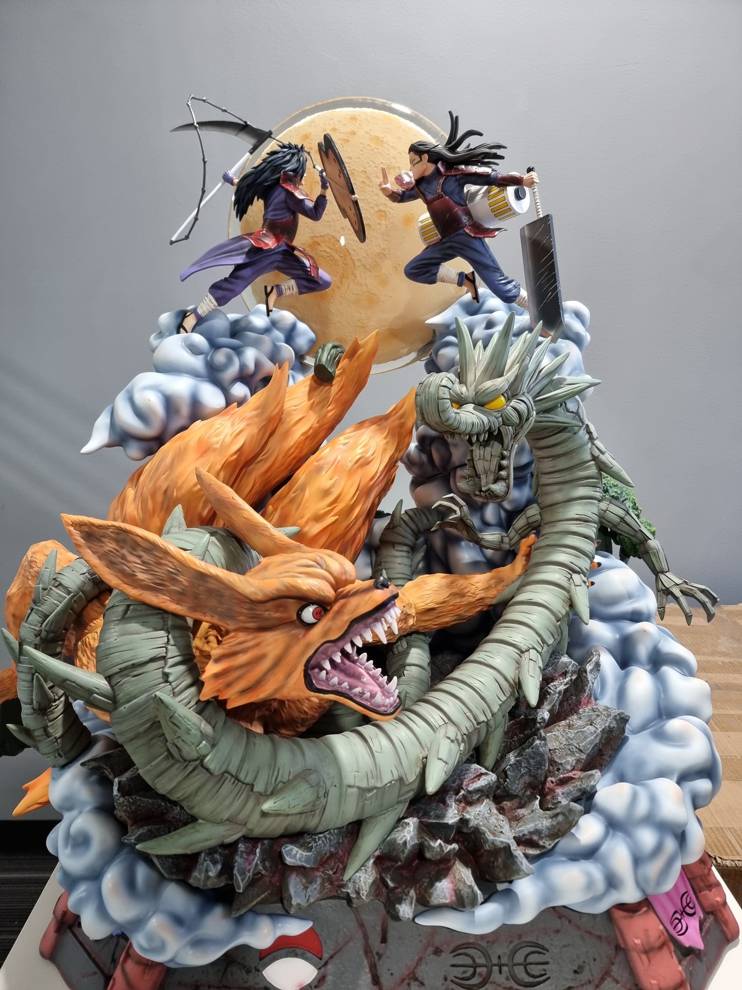 LONG HU STUDIO - HASHIRAMA VS MADARA (Resin)(NARUTO SHIPPUDEN)