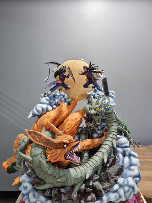 LONG HU STUDIO - HASHIRAMA VS MADARA (Resin)(NARUTO SHIPPUDEN)