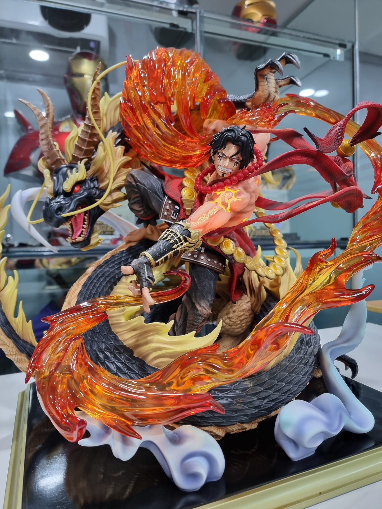 LEO OF SKY - PORTGAS D ACE (RED)(Resin)(ONE PIECE)