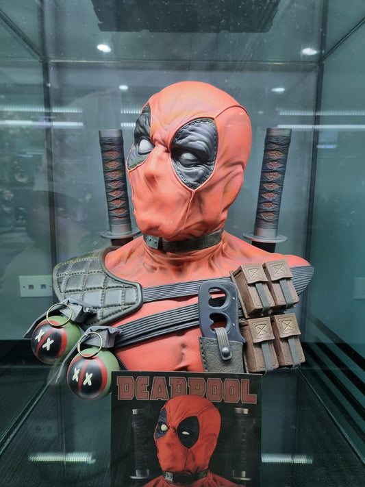 SIDESHOW - DEADPOOL HEAD BUST (Resin)(MARVEL)