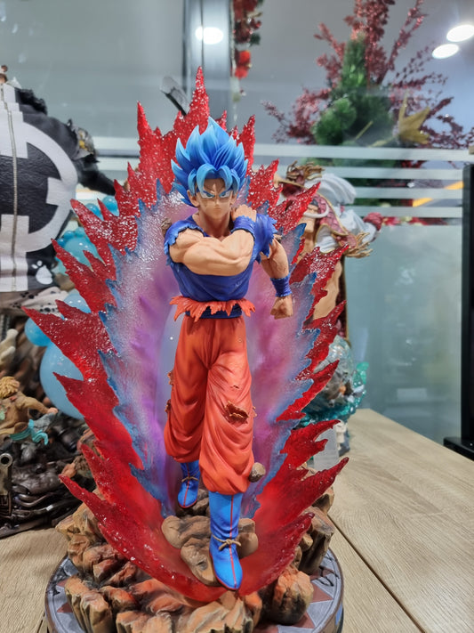 TEMPLE STUDIO - SUPER SAIYAN BLUE GOKU KAIOKEN (Resin)(DRAGON BALL)