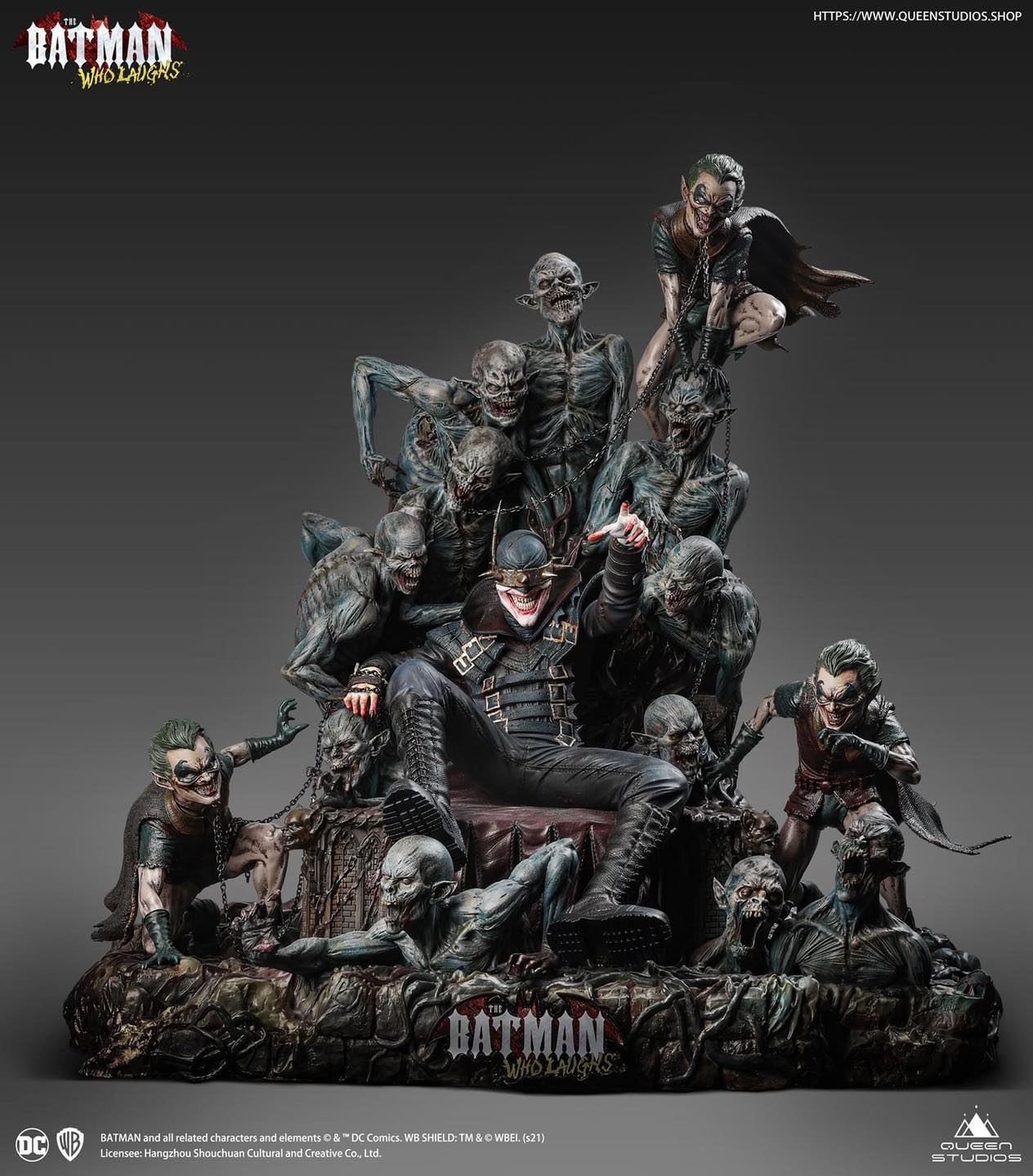 QUEEN STUDIO - BATMAN WHO LAUGHS (DC)(POLYSTONE)