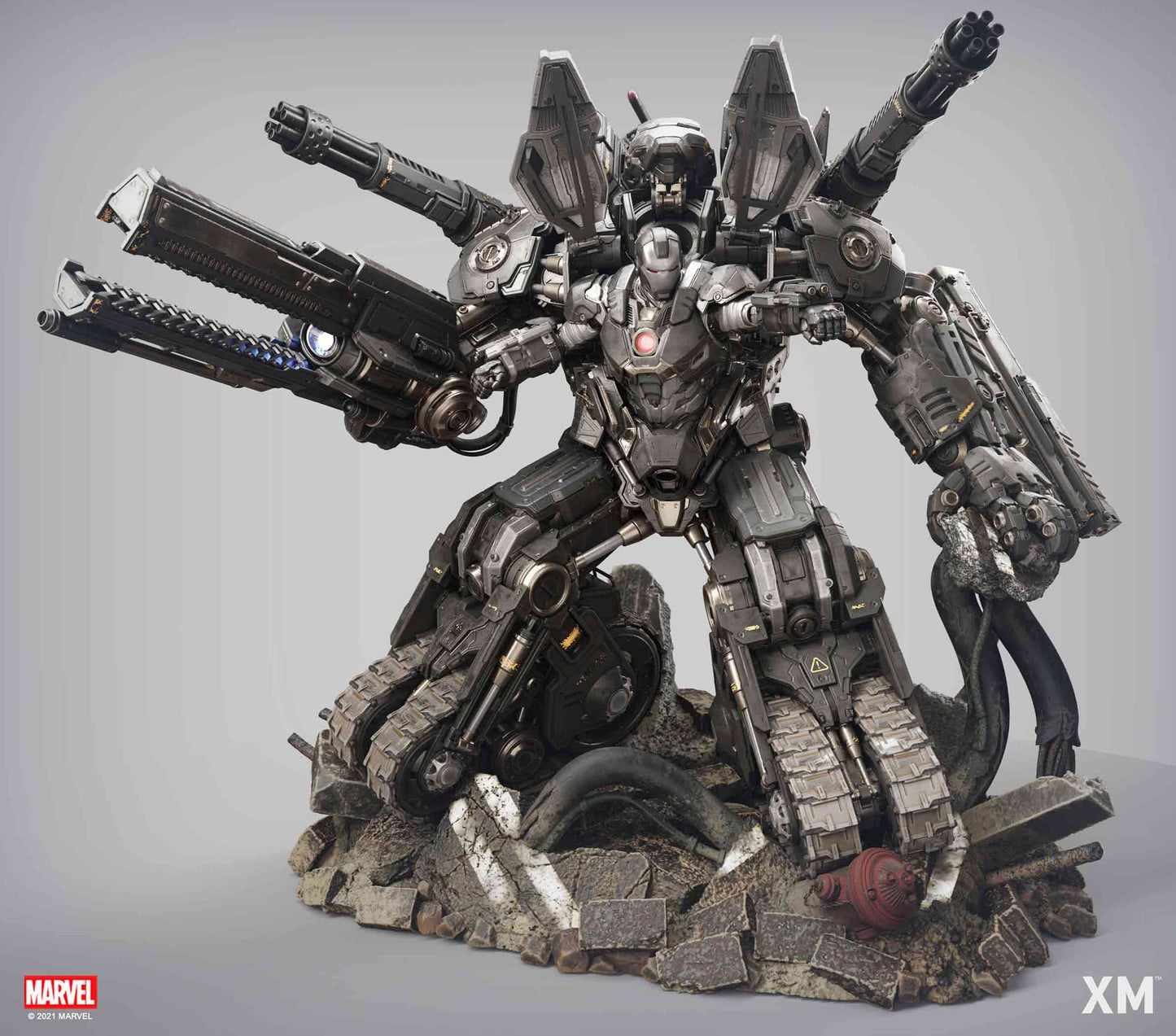 XM STUDIO - WAR MACHINE VERSION A (XM TANK EXCLUSIVE)(POLYSTONE)(MARVEL)