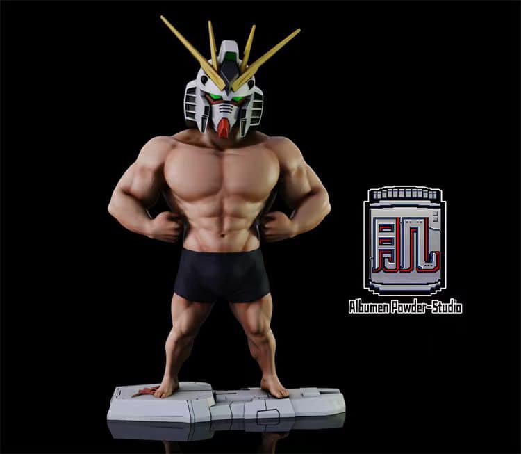 ALBUMEN POWER STUDIO - GUNDAM MUSCLE MAN (RESIN)(ANIME)