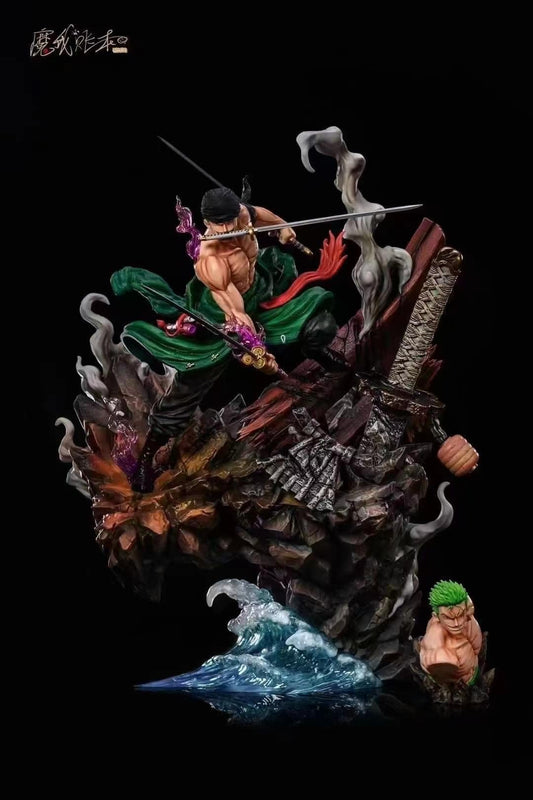 魔我账本 - ZORO GREEN (ONE PIECE)(RESIN)