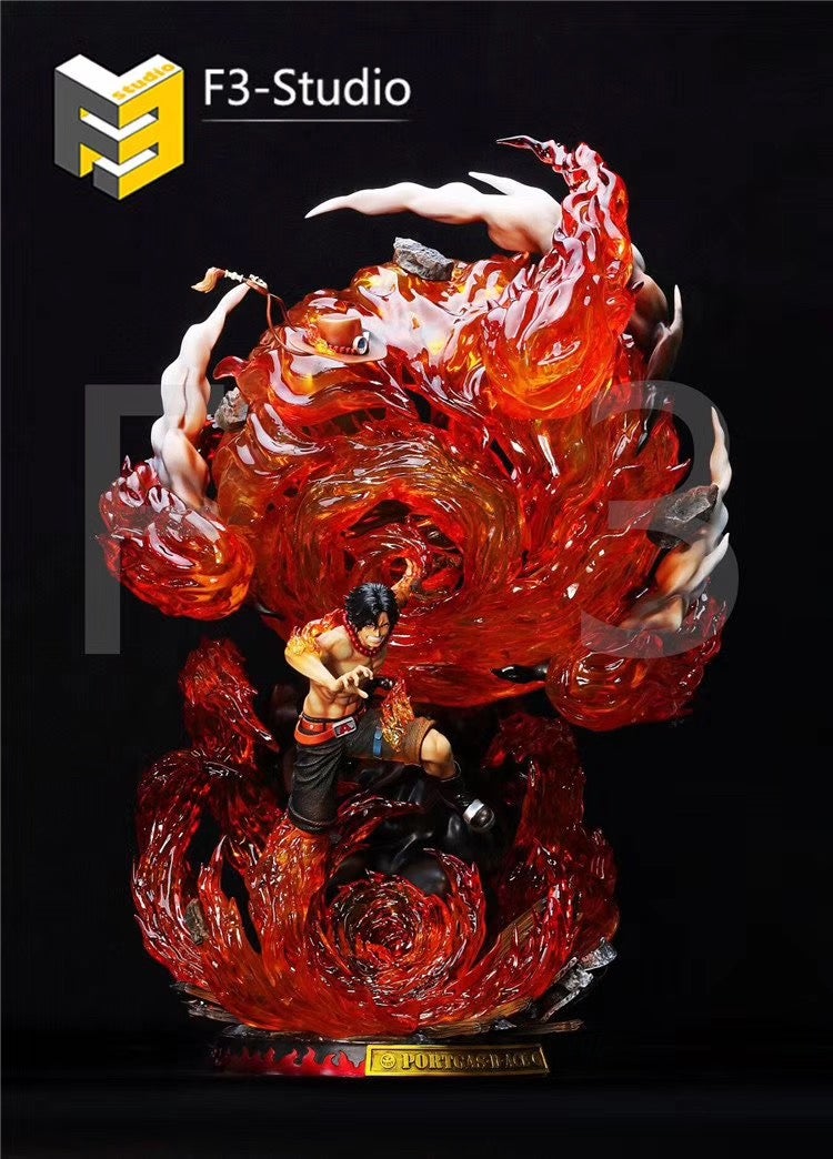 F3 STUDIO - PORTGAS D ACE (RESIN)(ONE PIECE)