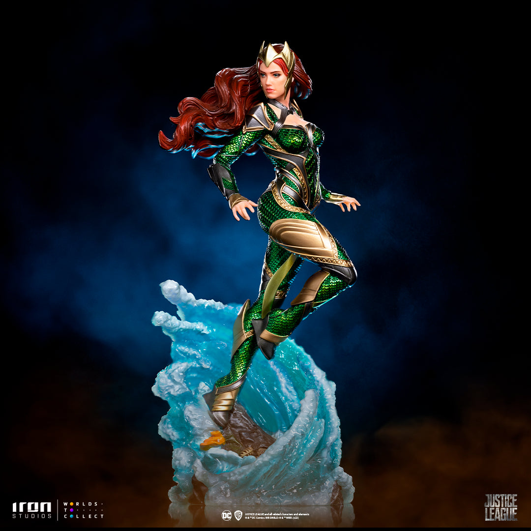 IRON STUDIO - MERA - ZACK SYNDER'S JUSTICE LEAGUE - BDS ART SCALE 1:10