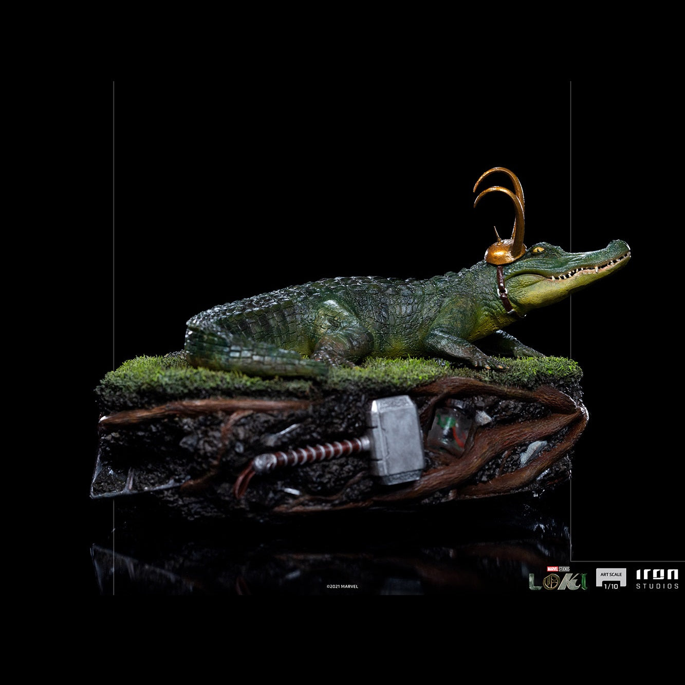 IRON STUDIOS - ALLIGATOR LOKI