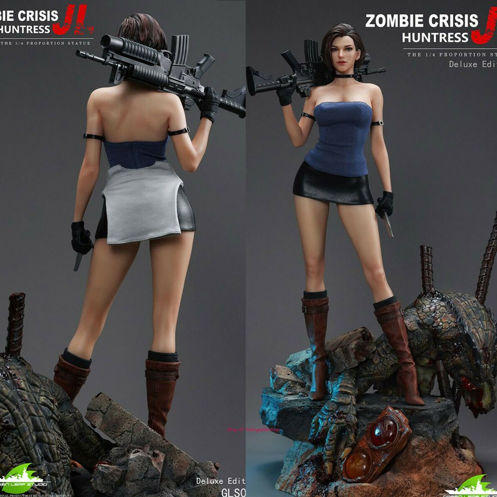 GREEN LEAF - ZOMBIE CRISIS HUNTRESS JILL VALENTINE (RESIDENT EVIL)(RESIN)