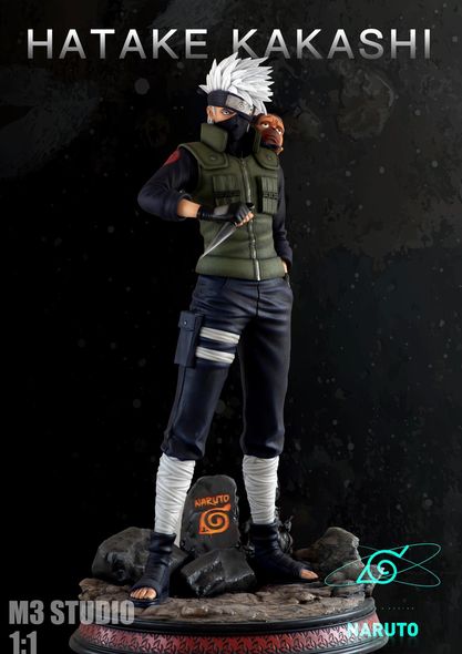 M3 STUDIOS - HATAKE KAKASHI (LIFE SIZE)(Resin)(NARUTO SHIPPUDEN)