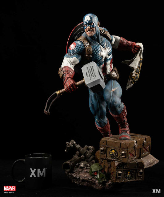 XM STUDIO - ULTIMATE CAPTAIN AMERICA VERSION B (Polystone)(MARVEL)