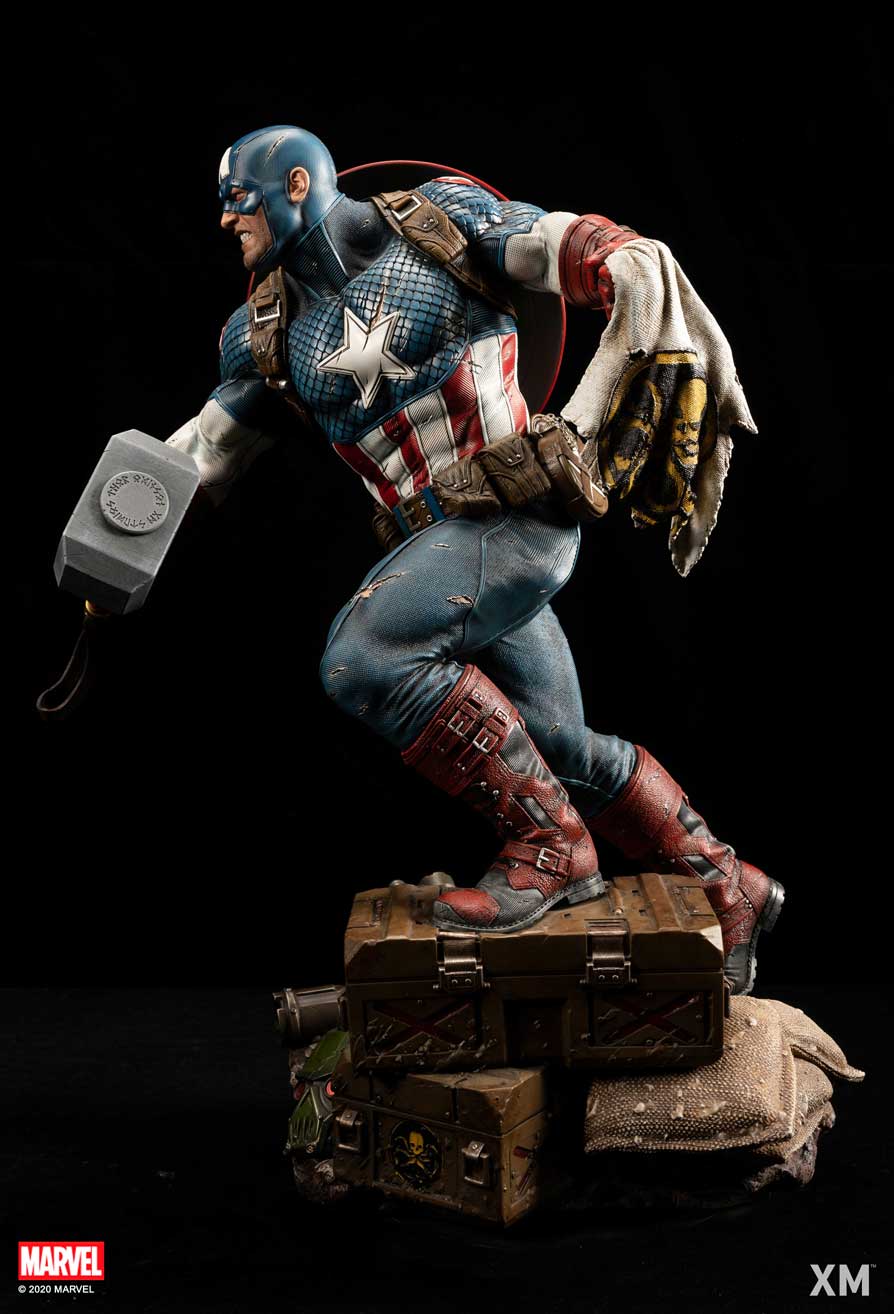 XM STUDIO - ULTIMATE CAPTAIN AMERICA VERSION B (Polystone)(MARVEL)