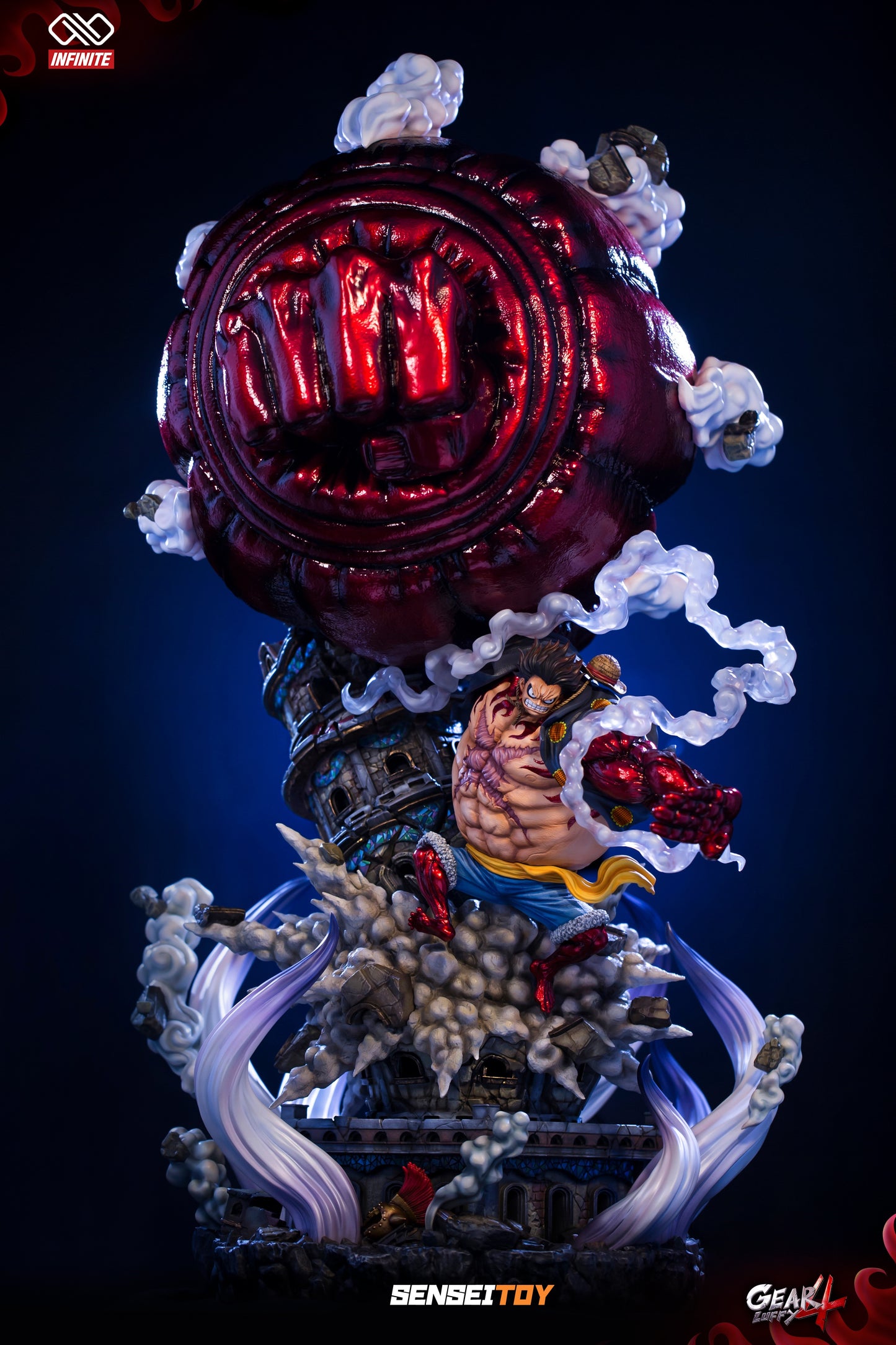 INFINITE STUDIOS - LUFFY GEAR 4 (RESIN)(ONE PIECE)