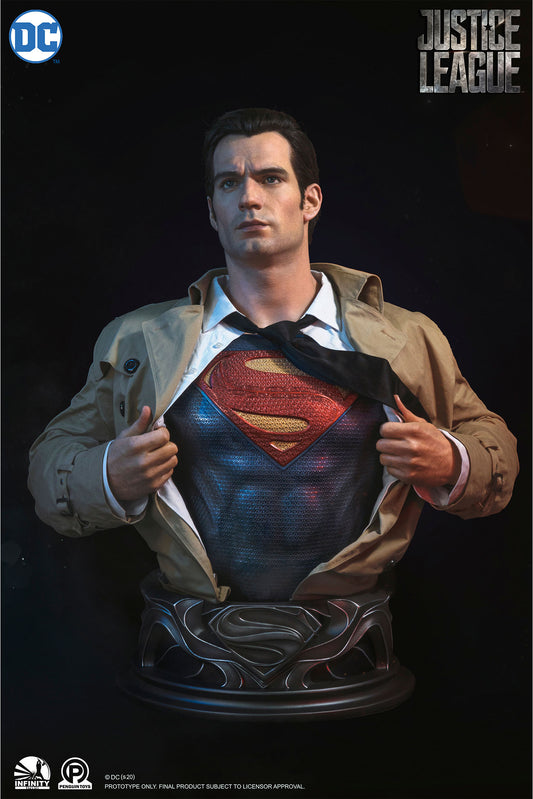 INFINITY STUDIO - SUPERMAN LIFESIZE BUST HENRY CAVILL (SILICON)(DC)