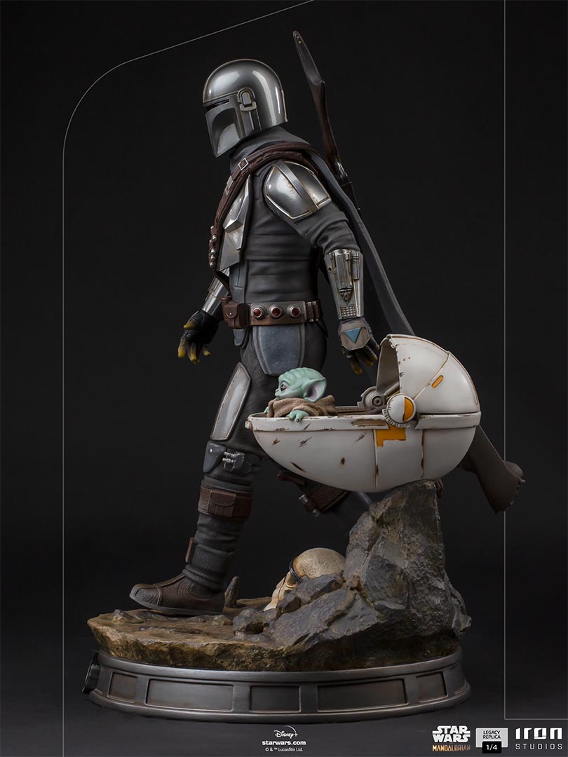 IRON STUDIO - THE MANDALORIAN AND CHILD OF PROPHECY (Polystone)(STAR WARS)