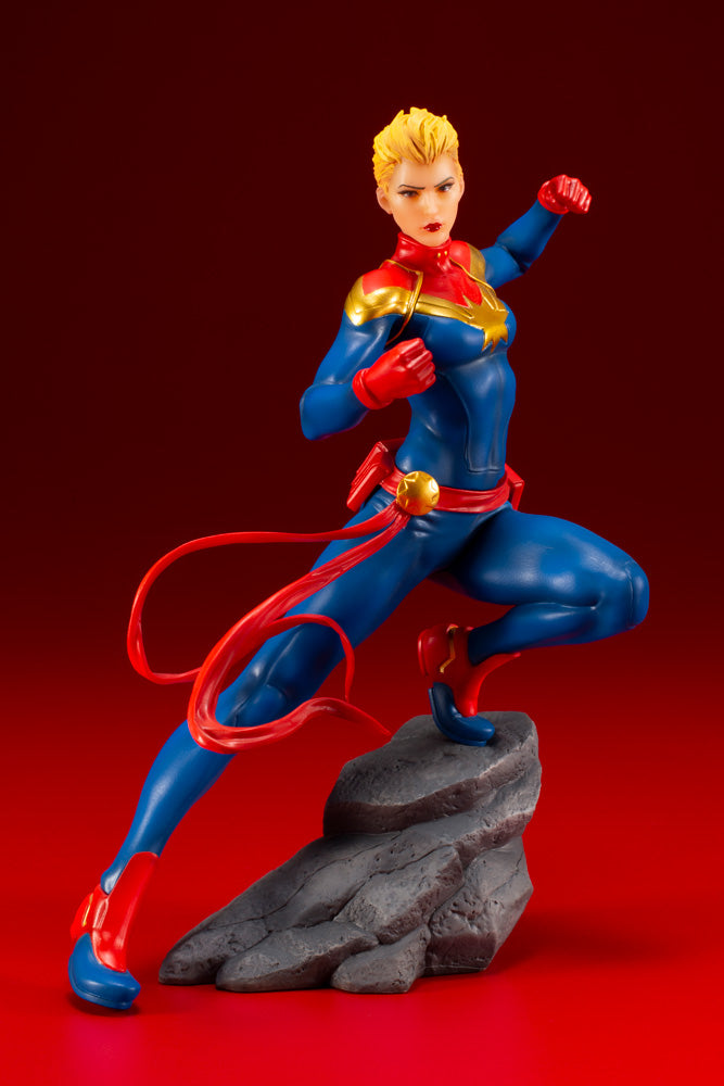 KOTOBUKIYA - CAPTAIN MARVEL AVENGERS SERIES ARTFX (PVC)(MARVEL)