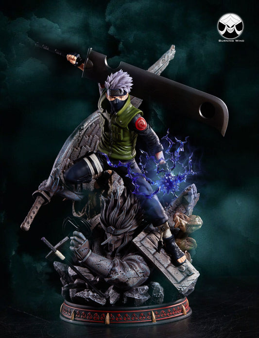 BURNING WIND STUDIO - HATAKE KAKASHI (RESIN)(NARUTO SHIPPUDEN)