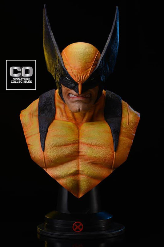 CO SIGANTURE COLLECTIBLES - WOLVERINE 1:1 BUST (POLYSTONE)(MARVEL)