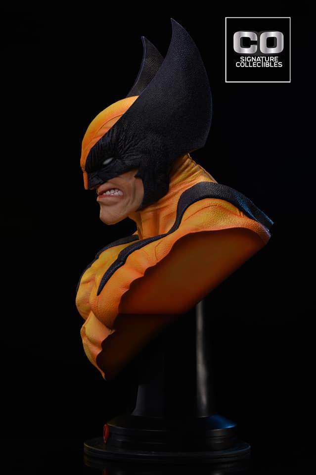 CO SIGANTURE COLLECTIBLES - WOLVERINE 1:1 BUST (POLYSTONE)(MARVEL)