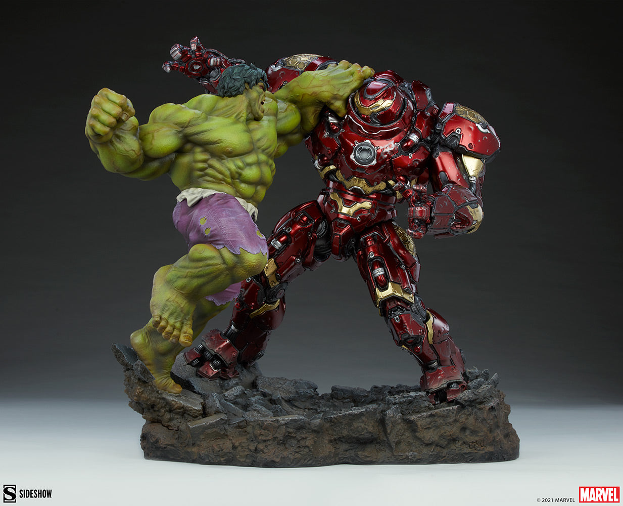 SIDESHOW - HULK VS HULKBUSTER