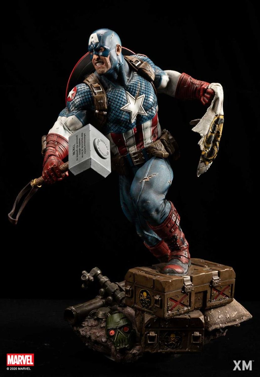 XM STUDIO - ULTIMATE CAPTAIN AMERICA VERSION B (Polystone)(MARVEL)