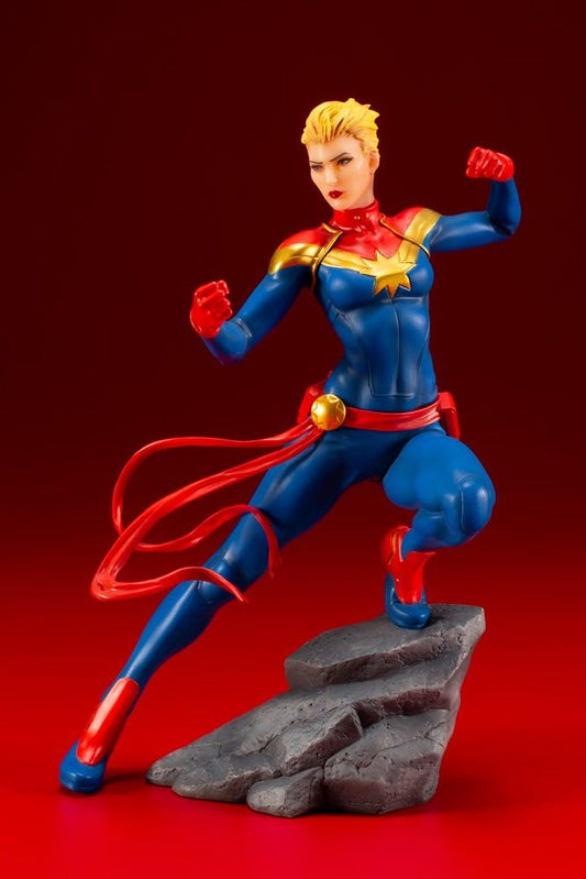 KOTOBUKIYA - CAPTAIN MARVEL AVENGERS SERIES ARTFX (PVC)(MARVEL)