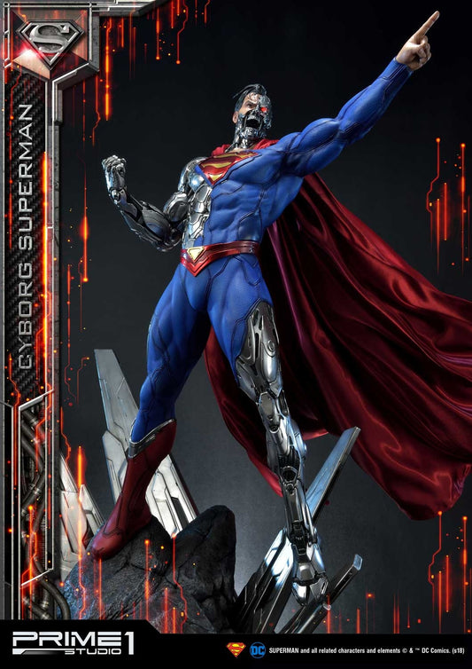 PRIME1STUDIO - SUPERMAN CYBORG REGULAR VERSION (Polystone)(DC)