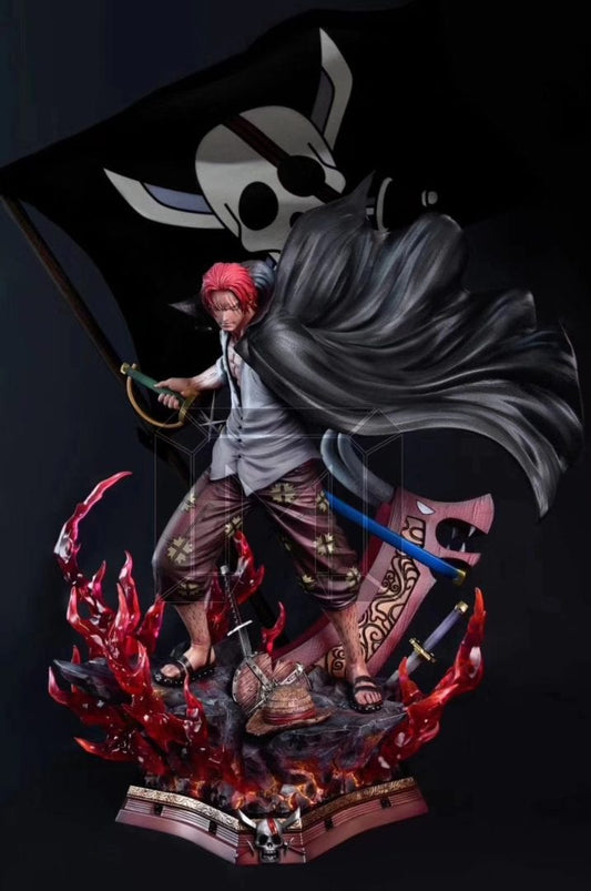 MODEL PALACE - RED HAIRED SHANKS (RESIN)(ONE PIECE)