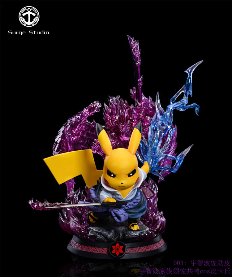 SURGE STUDIO - PIKACHU COSPLAY AS UCHIHA SASUKE(RESIN)(POKEMON)