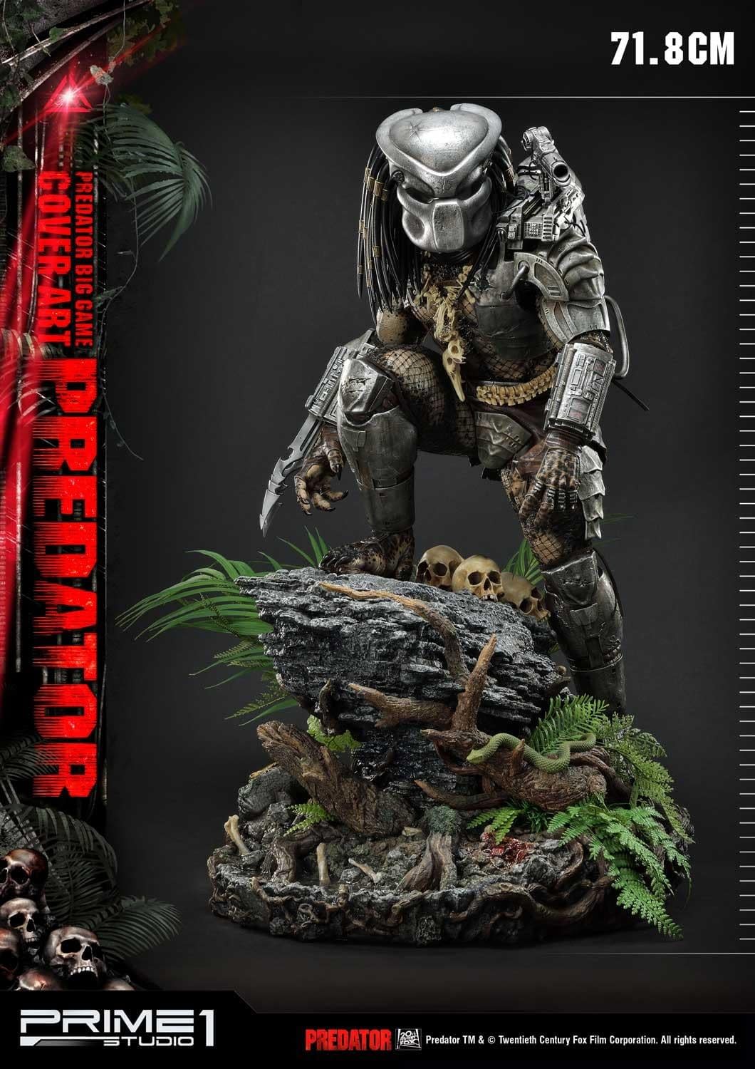 PRIME1STUDIO - BIG GAME PREDATOR JUNGLE HUNTER DELUXE VERSION (Polystone)