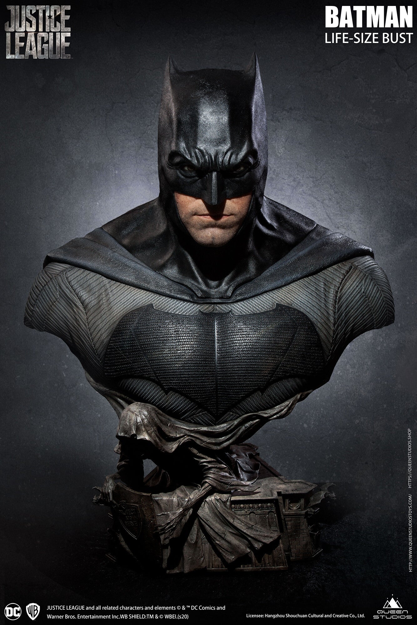 QUEEN STUDIO - BATMAN HEAD BUST (BEN AFLECK)(DC)