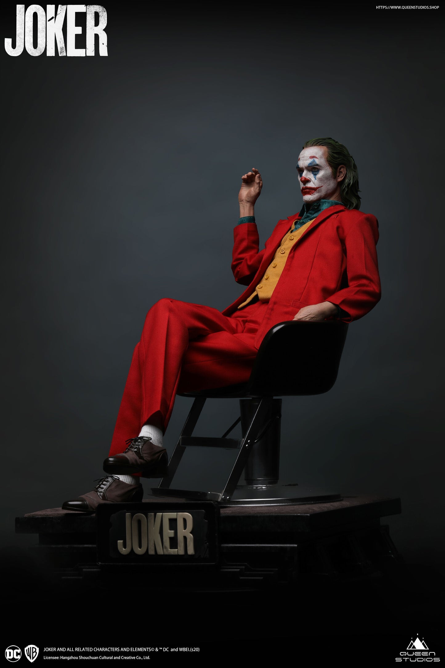 QUEEN STUDIO - THE JOKER ARTHUR FLECK (REGULAR)(POLYSTONE)