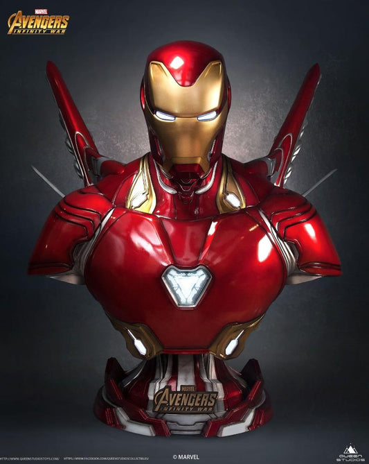IRON MAN MARK 50 CLEAN BUST (Resin)