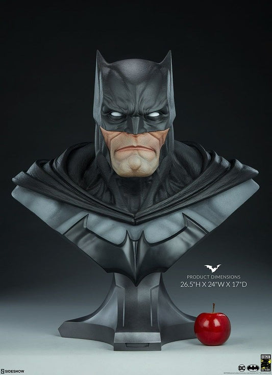 SIDESHOW - BATMAN HEAD BUST (Resin)(DC)